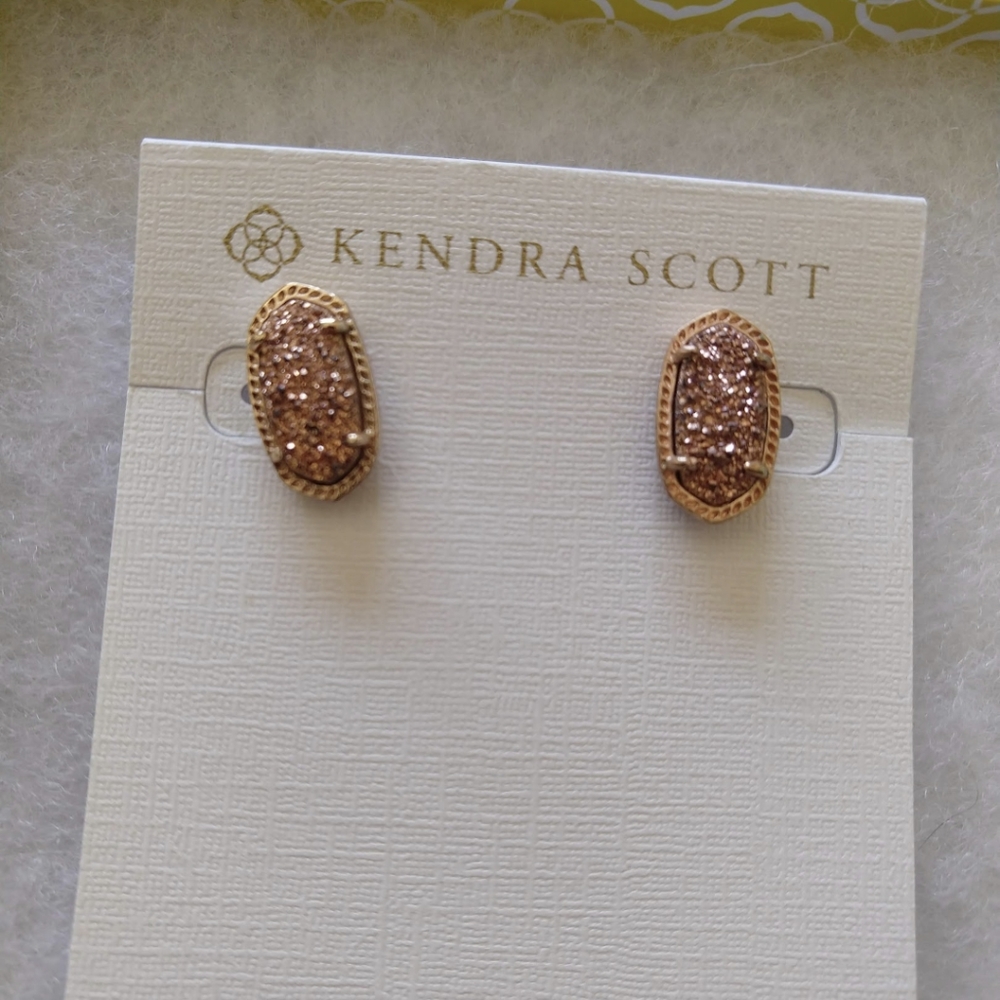 Kendra Scott Rose Gold Ellie Earrings